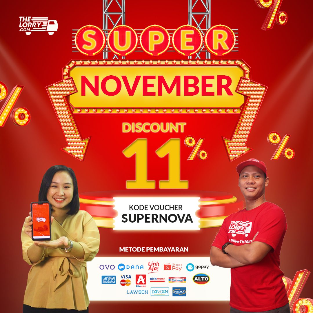 Semarak Diskon Bulan November TheLorry!