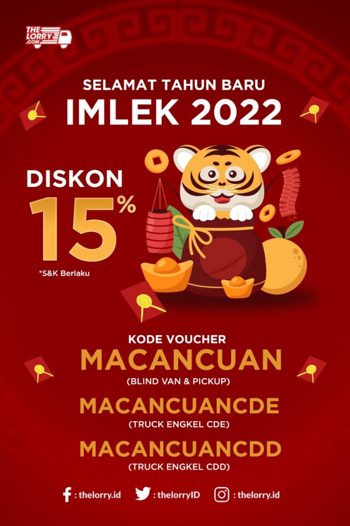 thelorry kode kupon imlek februari 2022