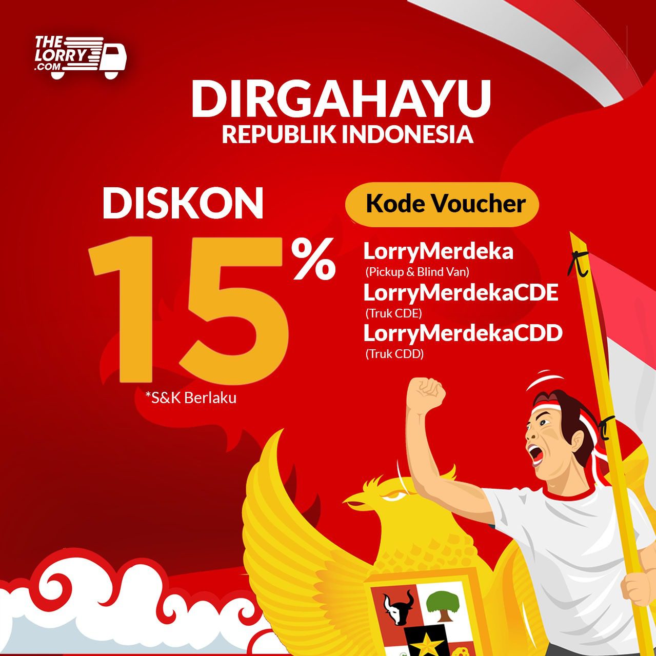 LORRY MERDEKA SPESIAL HARI KEMERDEKAAN!